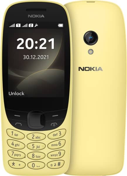 هاتف Nokia 6310 2021 باللون الأصفر