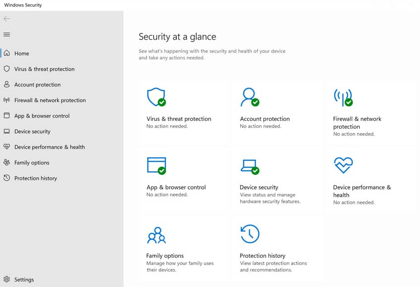 برنامج Microsoft Defender